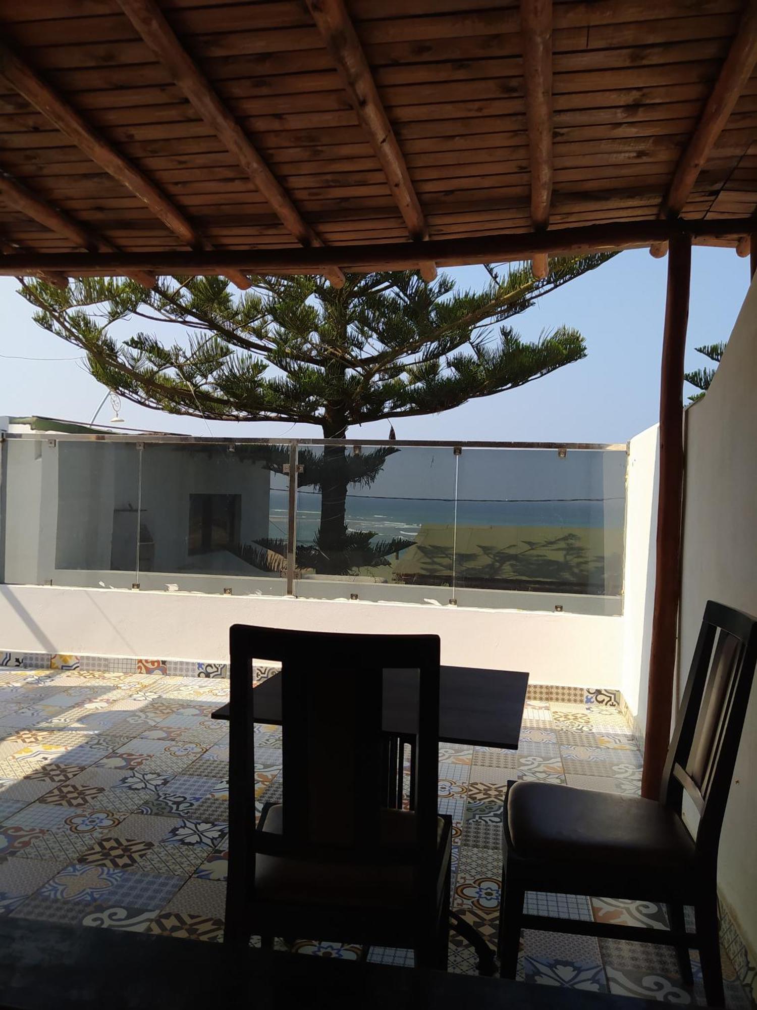 Kabano Beach Auberge Cafe Restaurant Мулай-Буссельхам Екстер'єр фото